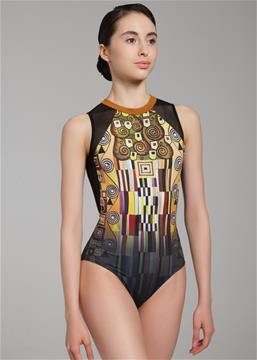 DA2072LP, DAHLIA, High neck leotard